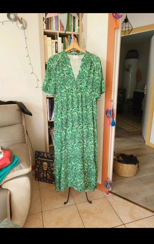 Vestido longo e solto T 1 da An'ge – photo 8